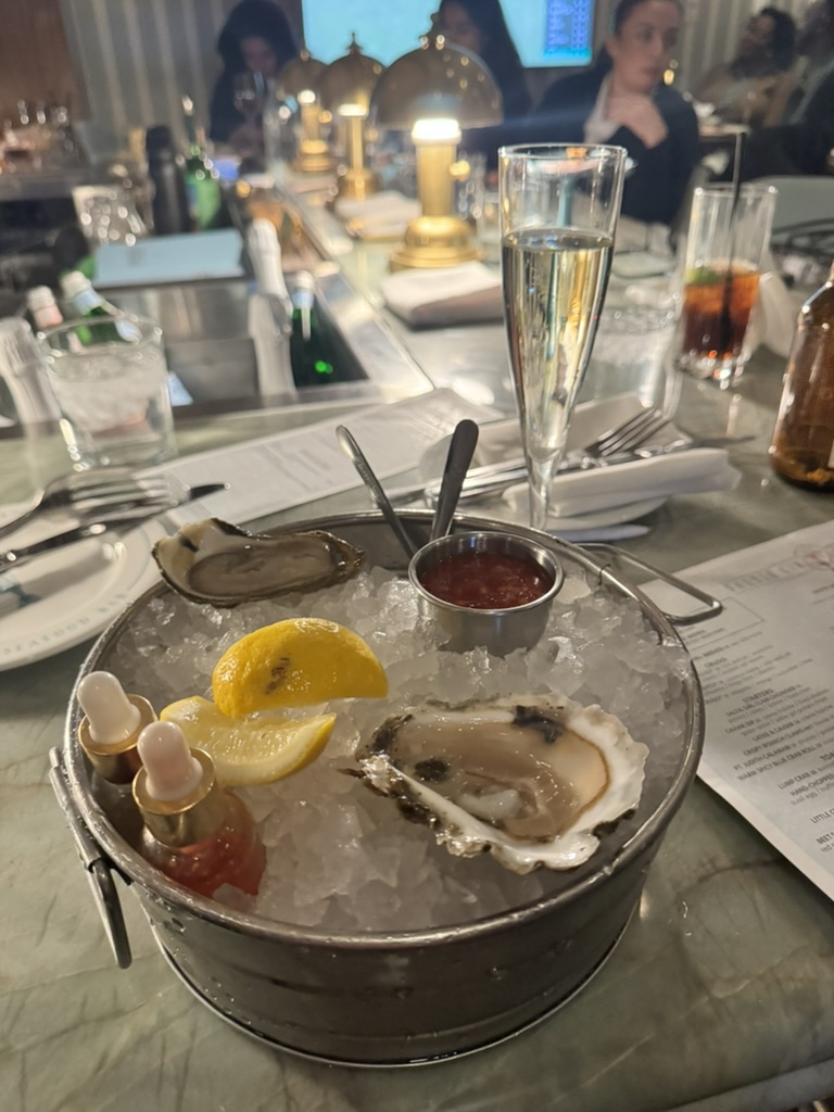 Oyster and Champagne